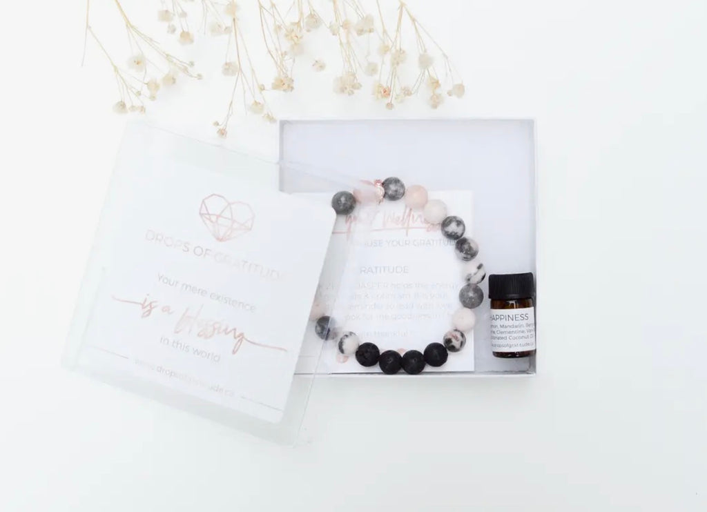 Aromatherapy Bracelet & Oil - Gratitude