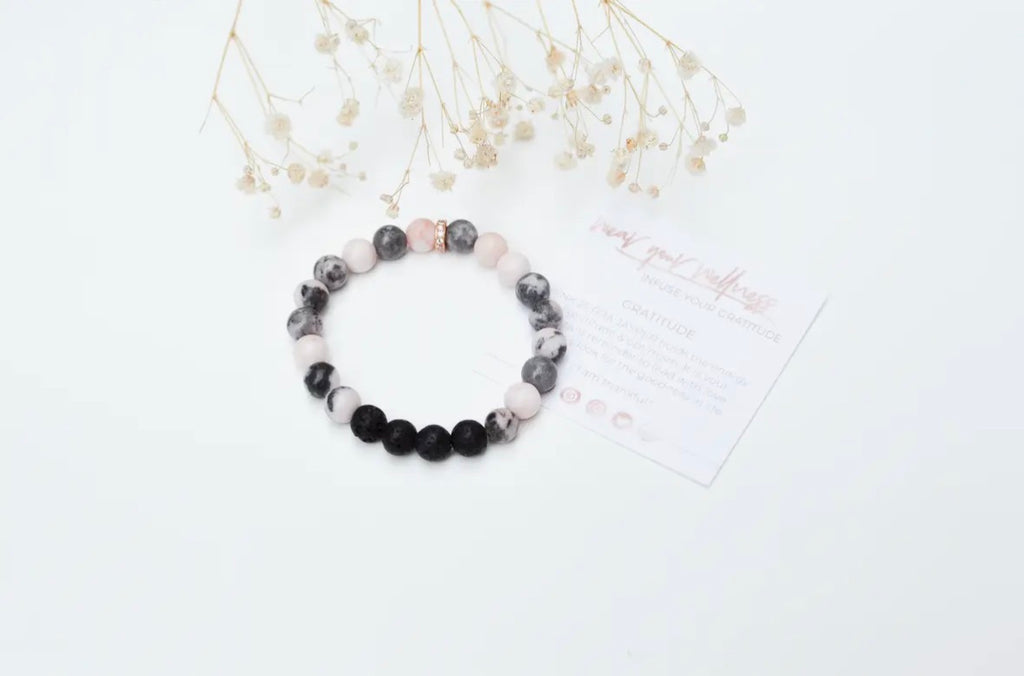 Aromatherapy Bracelet & Oil - Gratitude