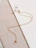 Cute Gold Rose Quartz Bird Charm
Pendant Layering Necklace