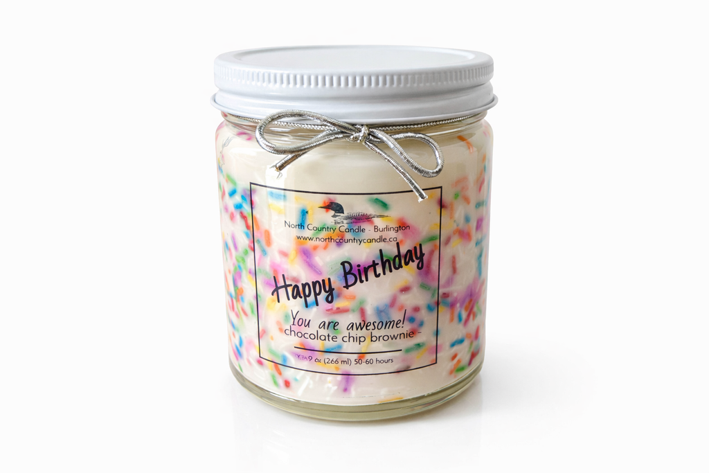 Happy Birthday Sprinkle Candle - 9oz Soy Wax